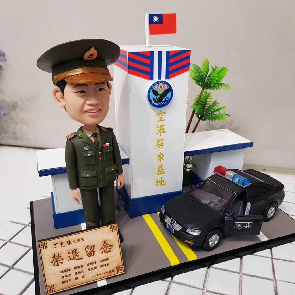 公仔娃娃訂做榮陞軍人公仔訂做榮退榮調生日禮物陸軍海軍空軍消防警察海軍陸戰隊傘兵軍官軍人節 蝦皮購物