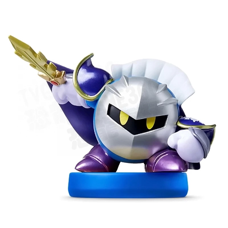 【二手商品】任天堂 AMIIBO NFC SWITCH NS 星之卡比 金屬騎士 魅塔騎士 META KNIGHT 台中