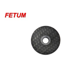 FETUM 碳纖維龍頭上蓋 28.6mm CARBON碳纖維豎管頂蓋上蓋(台灣製造)[01001202]【飛輪單車】