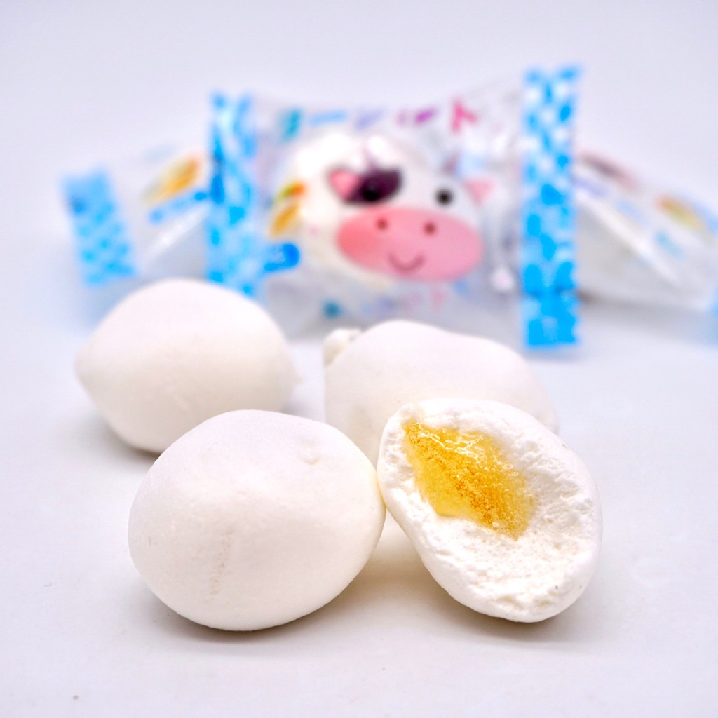 【嘴甜甜】夾心棉花糖-優格 200公克 棉花糖系列 4種口味