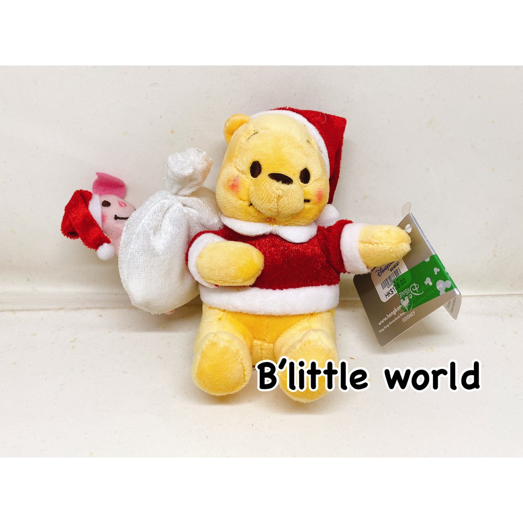 *B Little World*[現貨]香港迪士尼園區限定商品/小熊維尼聖誕吊飾/東京連線