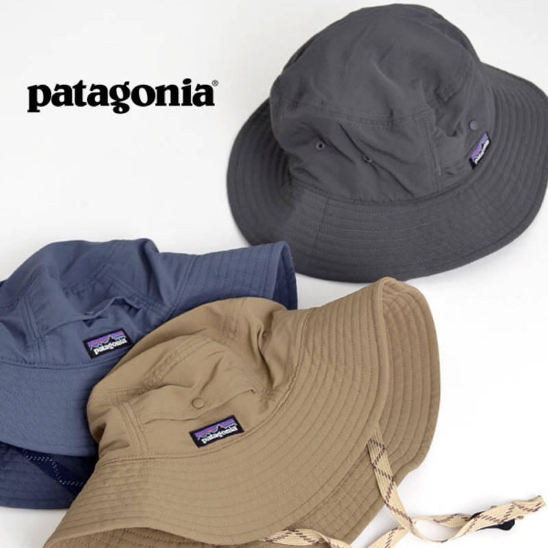 Patagonia Mickledore Hat 深藍色遮陽帽衝浪帽漁夫帽 蝦皮購物