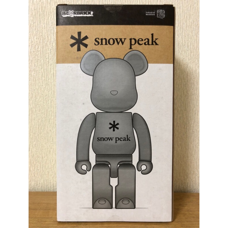 【限定品】スノーピーク　メディコムトイ　ベアブリック　ウッドトレー 限定品】スノーピーク メディコムトイ ベアブリック ウッド