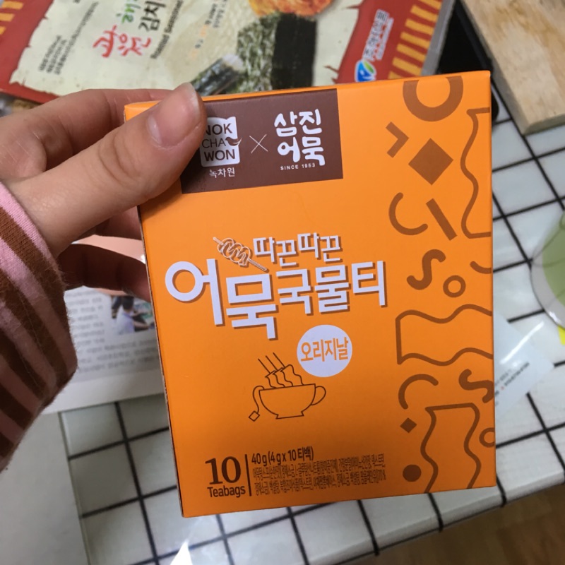 韓國代購-韓國魚板湯茶包
