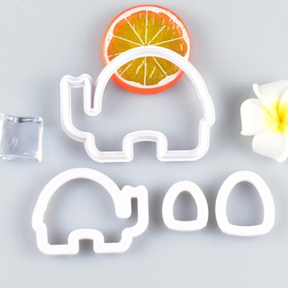 4pcs大象切模DIY烘焙工具elephant模型做蛋糕的模具 🚀臺灣出貨【小陶器手作素材】