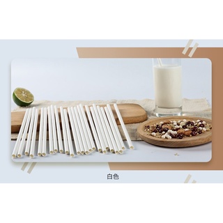 一次性 環保 紙質 吸管 咖啡 可降解 食品級 牛皮 紙吸管
