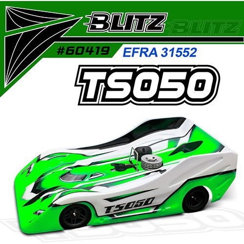 【TITAN】BLITZ 1/8 平跑車 TS050 透明車殼 60419
