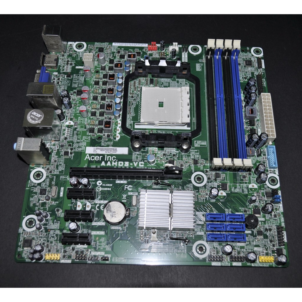 宏碁M3420 TC-105 專用主機板 AAHD3-VC (FM2 A75 DDR3 SATA3 USB3.0)