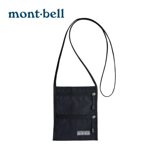【mont-bell】 Passport Pouch 護照套 黑  1133108