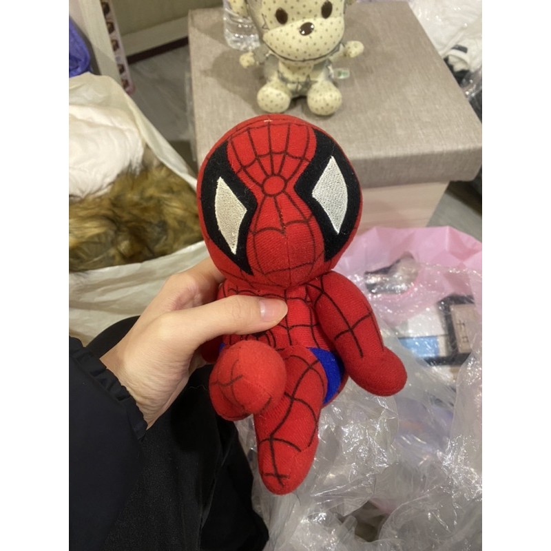 漫威 蜘蛛人 二手玩偶娃娃玩具吊飾幼兒嬰兒絨毛娃娃