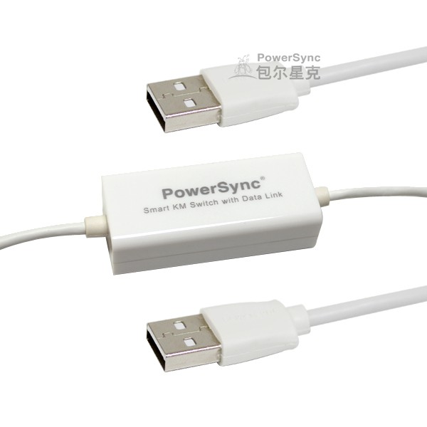 群加 PowerSync SMART KM鍵鼠資料共享快捷線1M~1.2M(UKM-212)