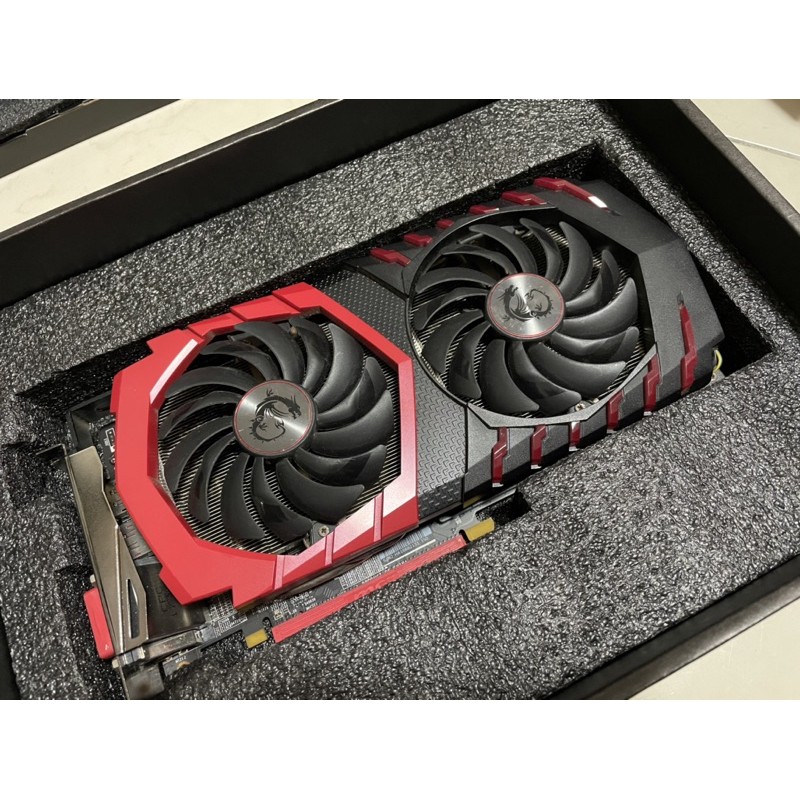 MSI RX580 GAMING X 8G 紅龍