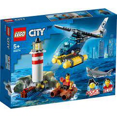 2 KidsLT60274 City-特警燈塔拘捕 城市系列 鯊魚 燈塔 直升機 原價769