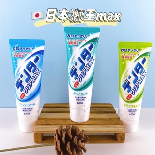 (正品附發票) 日本獅王Lion薄荷清爽極淨白牙膏140g​、口臭防護、潔凈牙齒、齒垢除去