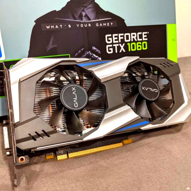 &lt;保固內盒裝有發票&gt; 影馳Galax GTX1060 6G 顯示卡