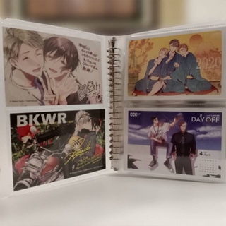 [預購] 6寸ibon明信片/7寸小冊子/A4資料夾/收納冊 首刷卡 2L判相卡 大容量 活頁本 內頁袋 活頁本BL周邊