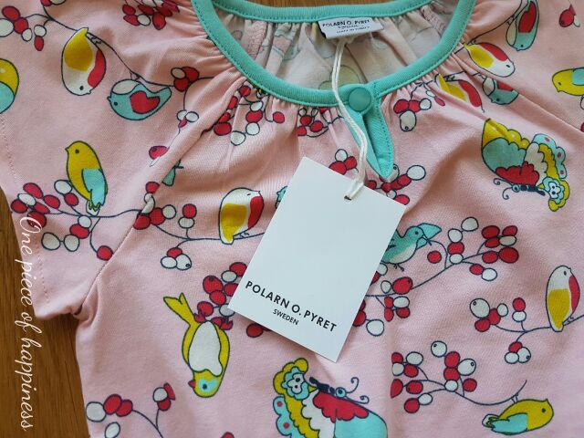 現貨』歐美風瑞典品牌POLARN O. PYRET 優質童裝小鳥圖案粉色洋裝不撞款【One piece】『 | 蝦皮購物