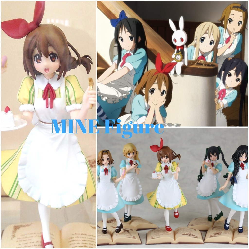 Mine公仔1館 日版一番賞k On 輕音部a賞平澤唯不思議之國夢遊仙境琴吹紬秋山澪中野梓田井中律