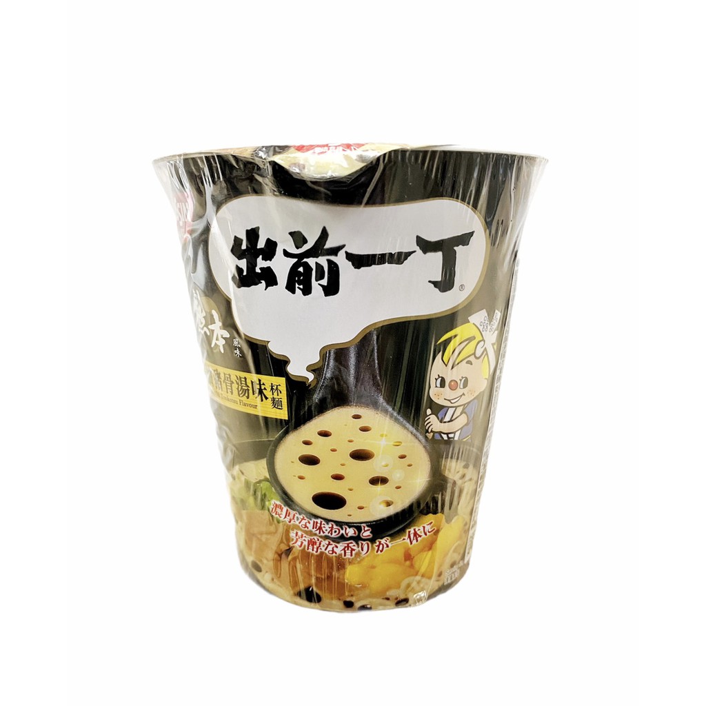 日清NISSIN 出前一丁黑蒜油豬骨湯麵 72g