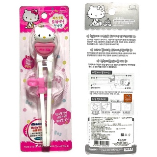 韓國製樂扣樂扣Hello Kitty學習筷(正版三麗鷗台灣限定販售)學習餐具 愛迪生Edison 兒童學習筷 兒童餐具