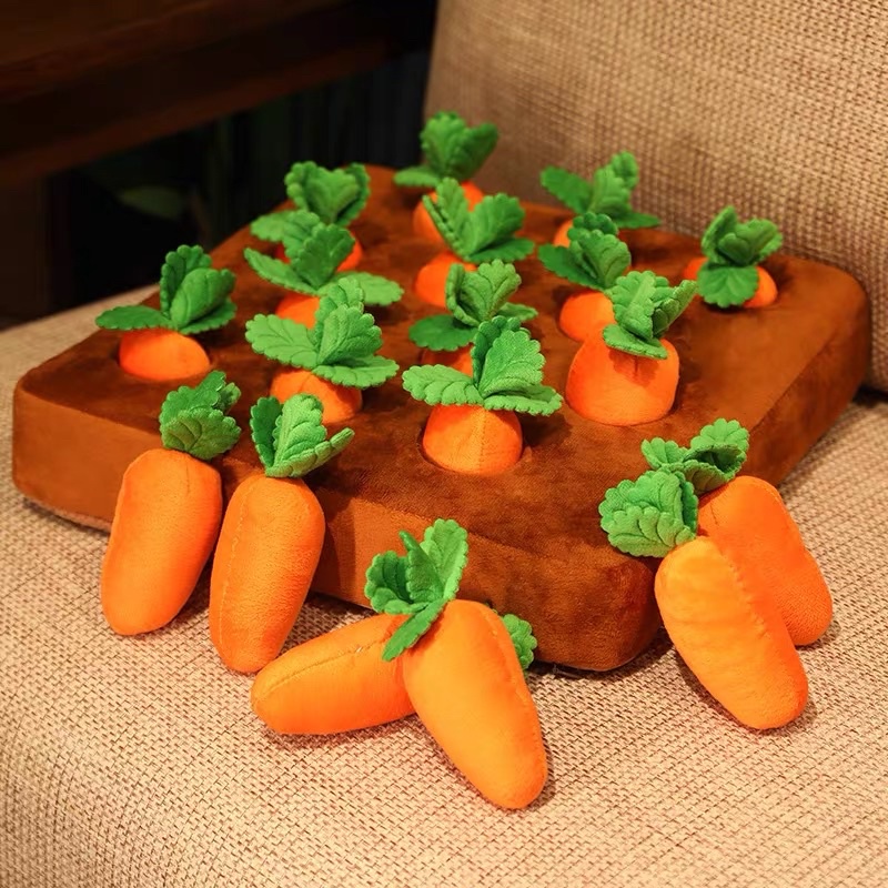 蘿蔔 狗玩具 狗拔蘿蔔 蘿蔔田 拔蘿蔔 紅蘿蔔玩具 蘿蔔玩具 寵物玩具 蘿蔔田地 採蘿蔔 嗅聞益智玩具