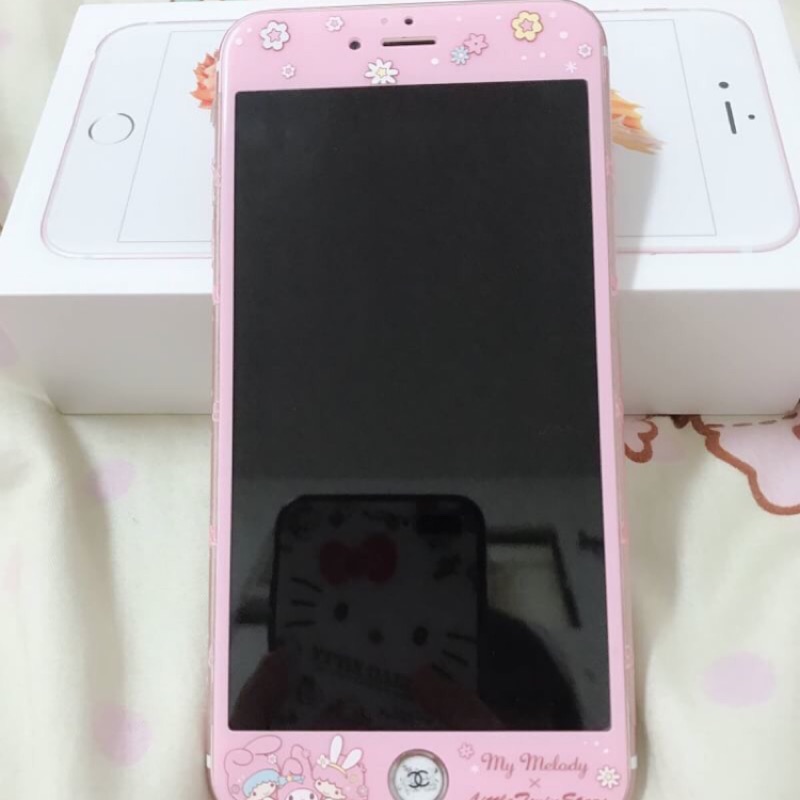 iPhone 6s Plus 128g 玫瑰金 女用二手機
