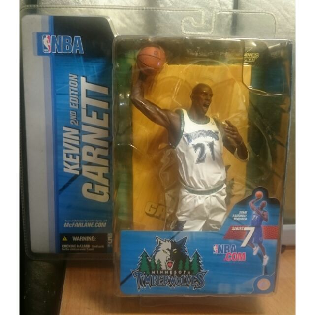 麥法蘭 Mcfarlane NBA 7代 明尼蘇達灰狼隊 Kevin Garnett  賈奈特 狼王