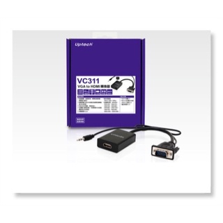 Uptech登昌恆 VC311 VGA to HDMI轉換器