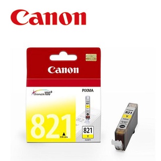 Canon CLI-821Y 原廠黃色墨水匣 現貨 廠商直送