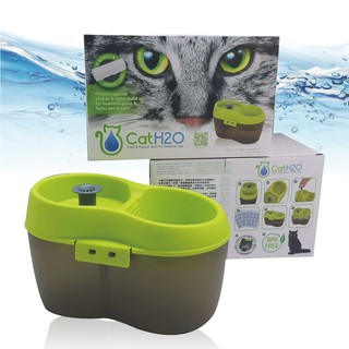 Dog & Cat H2O有氧濾水機2L超靜音貓狗電動循環飲水器飲水機.含潔牙錠+活性炭濾心 #4