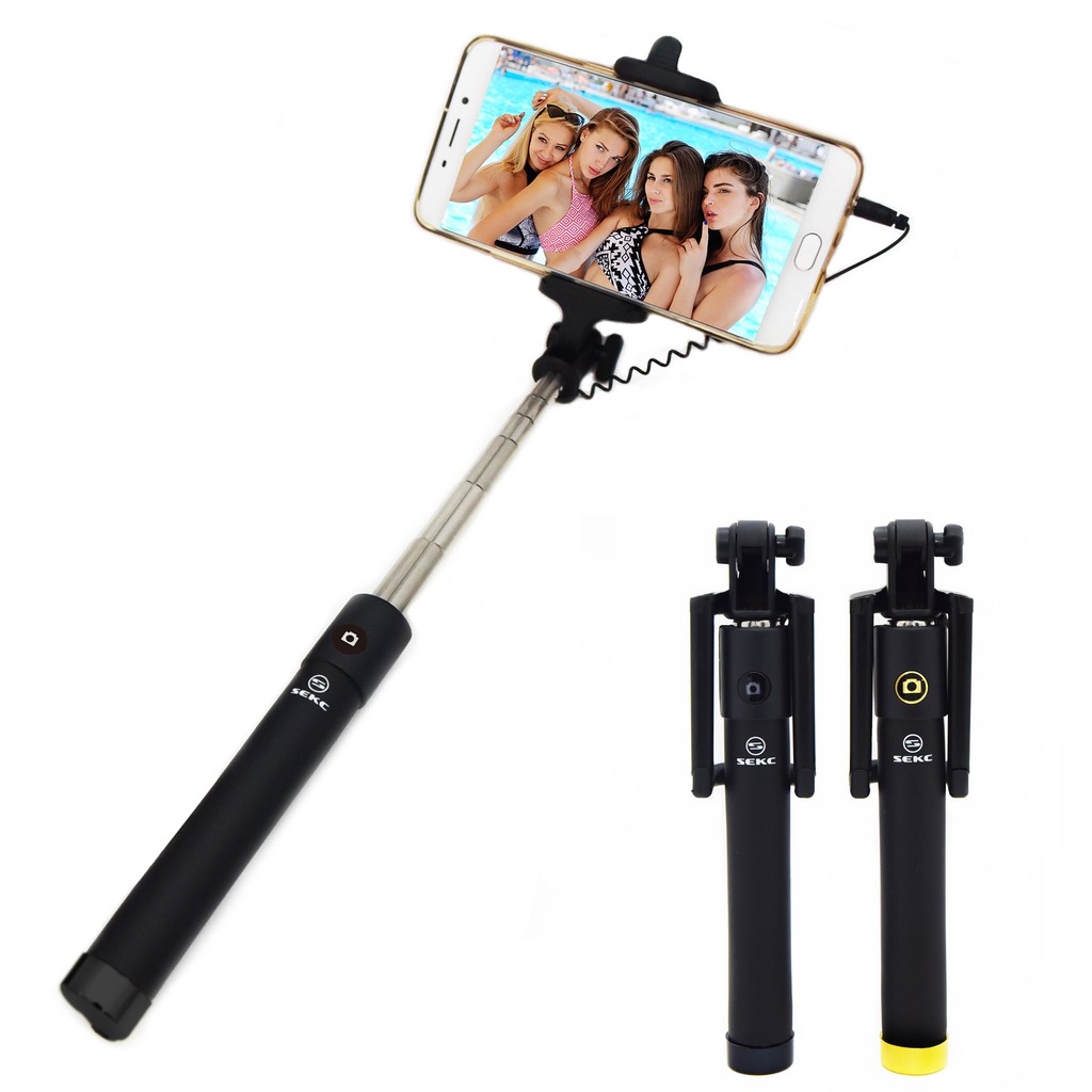 【SEKC】七段式線控自拍棒7節數折疊便攜式