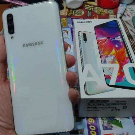 二手 白色  贈保護貼 保護套 三星 A70 6.7吋 6G/128G SAMSUNG Galaxy