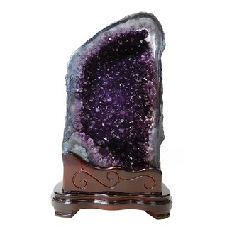 【晶辰水晶】5A級招財天然巴西紫晶洞 13.4kg
