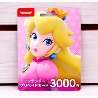 【員林雪風電玩】任天堂點數卡 日本 Nintendo 3000點 儲值卡 點數卡 【現貨供應】