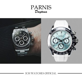 瑞士PARNIS柏尼時DAYTONA迪通拿三眼計時錶-潛水錶運動錶手錶男錶女錶石英錶機械錶生日禮物水鬼