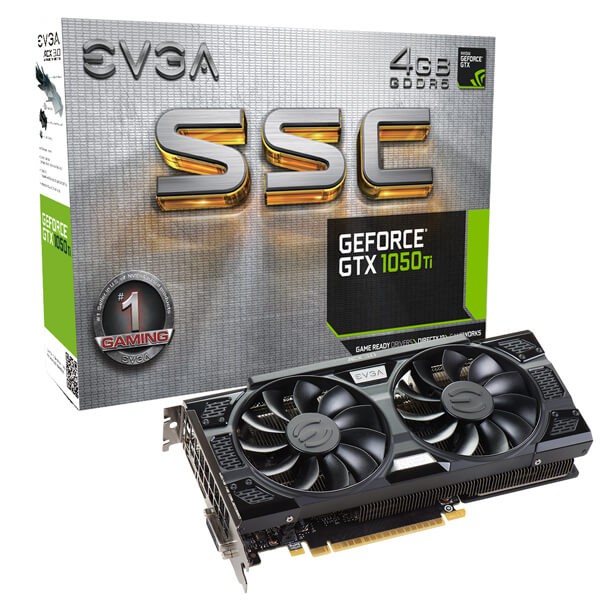 EVGA GeForce GTX 1050 Ti 4G SSC Gaming 五年保固