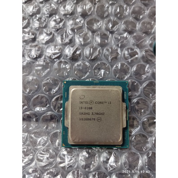 Intel i3 6100  3.7Ghz良品