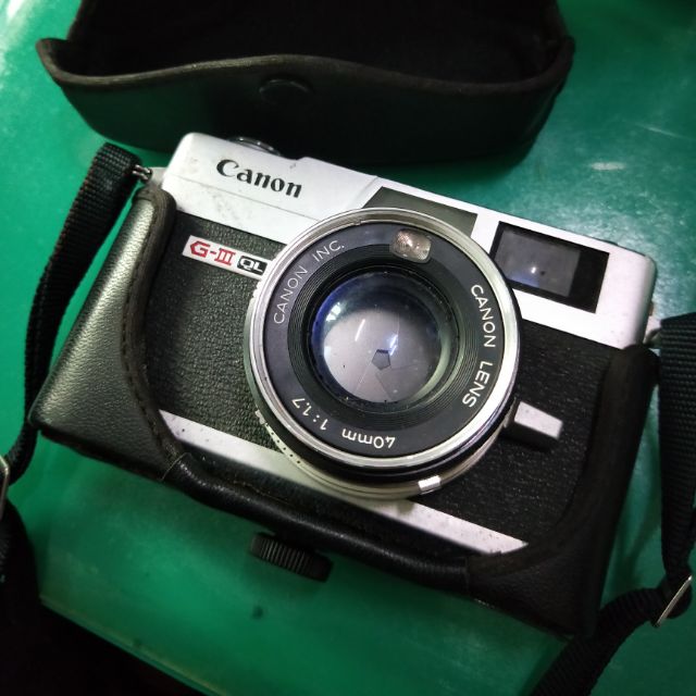 (請聊聊）Canon QL17底片相機 復古相機 30年前購入