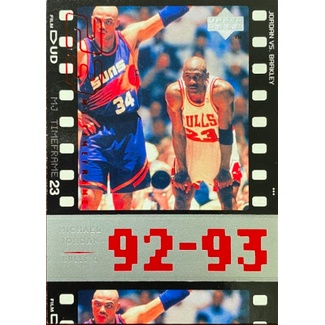 UPPER DECK MJ TIMEFRAME MICHAEL JORDAN JORDAN VS. BARKLEY