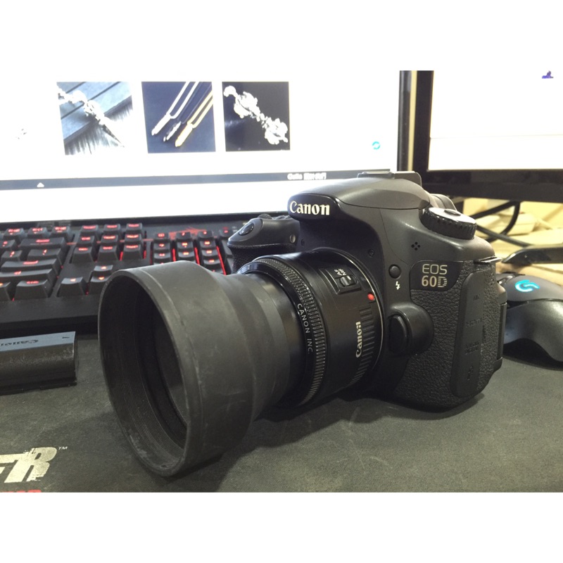 Canon 60D +50mm f1.8鏡頭