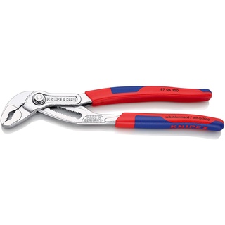[美德工具]Knipex 87 05 250 Cobra 鍍鉻防銹版多功水管鉗
