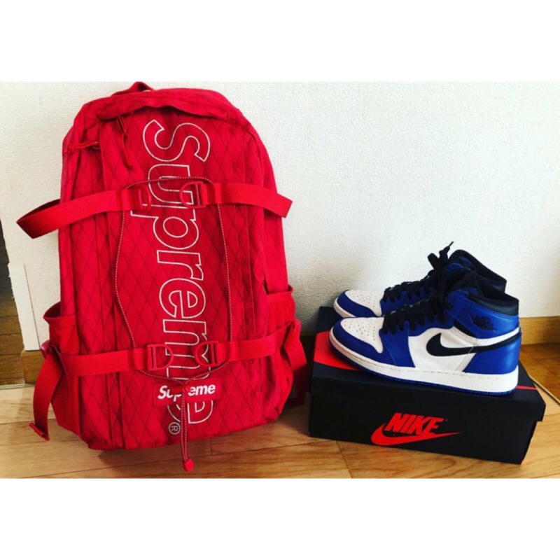 Supreme 45th backpack 紅