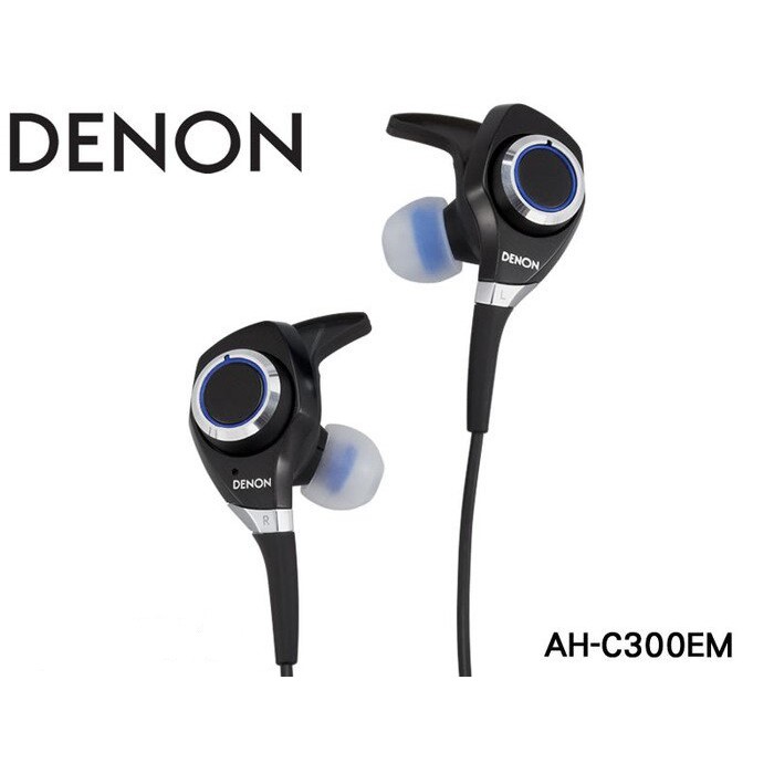 (現貨)DENON天龍 AH-C300EM 耳道式耳機 公司貨 全新出清福利品