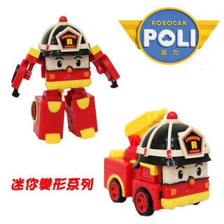 ROBOCAR POLI迷你變形羅伊/救援小英雄(變形車系列) RB83049