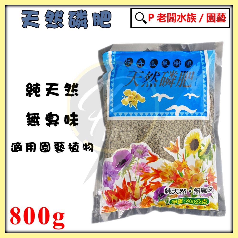 P老闆園藝~天然磷肥 800g  長效肥 顆粒肥 海鳥磷肥 過磷酸鈣肥 花卉瓜果樹 肥料