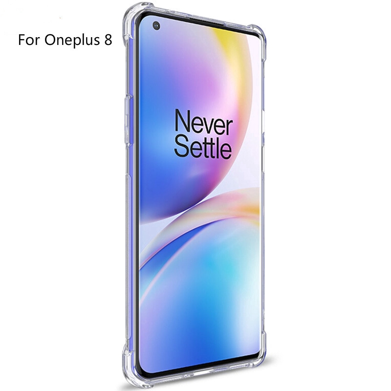 外殼 Oneplus 8 Pro 8 7T 7T Pro Oneplus 7 7 Pro 6T 6 安全氣囊透明矽膠防震