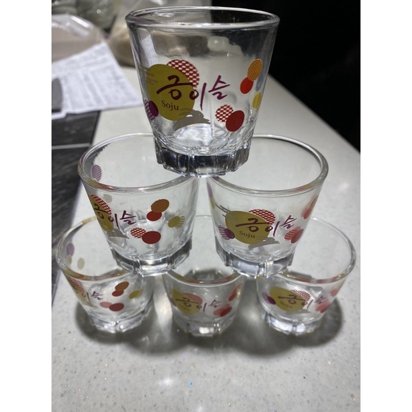 韓國燒酒杯  很棒棒的燒酒杯 現貨