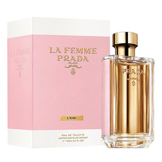 ☆MOMO小屋☆ Prada LA FEMME L'eau 纓粉淑女 女性淡香水 50ml / 100ml