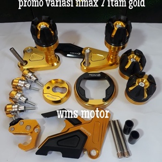 山葉 雅馬哈 nmax 車架滑塊排氣變體套件等 7itam