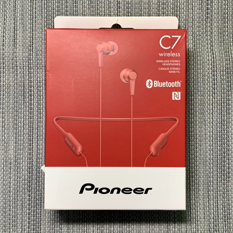 頸掛式無線耳機 藍芽 Pioneer 先鋒 全新 未使用